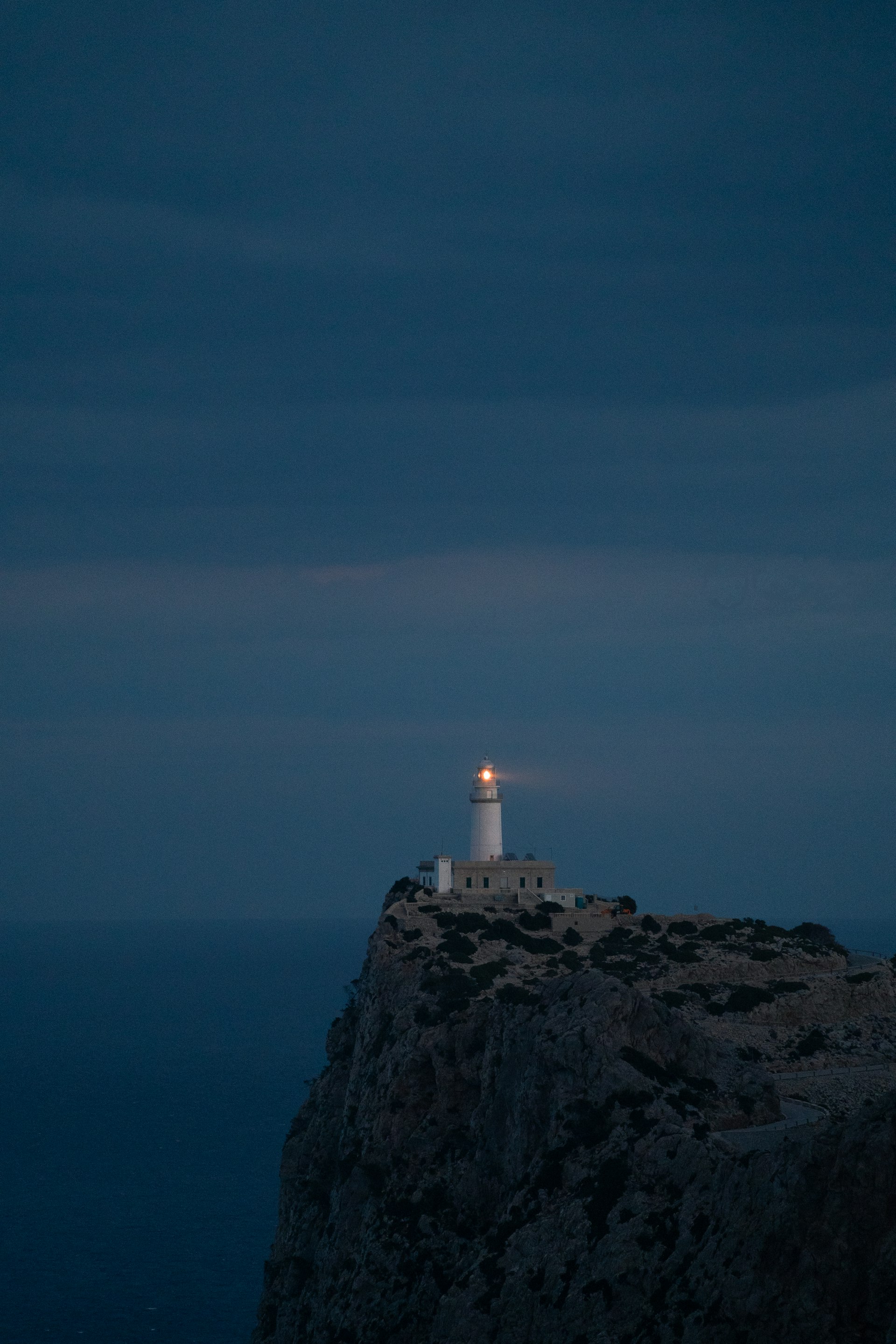 Leuchtturm bei Nacht — Cap de Formentor